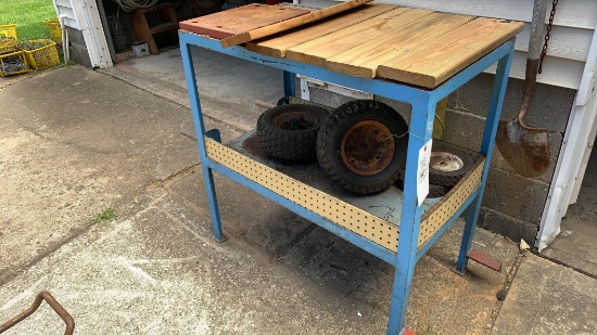Work table w/ wheels