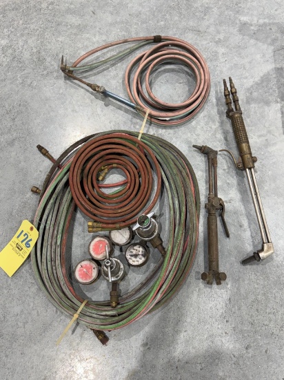 torches, gauges and hose