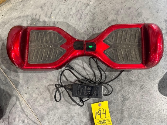 red Swagtron hover board