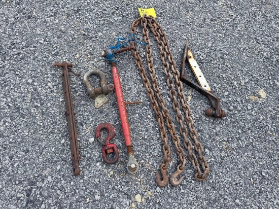 log chain - top link - clevis - etc