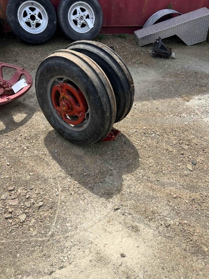 Farmall letter series narrow front end hubs-wheels and tires