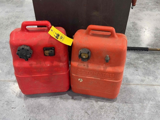 Pair Boat Gas Cans