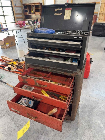 Craftsman Stack Tool Box REM Line Tool Box full of hand tools
