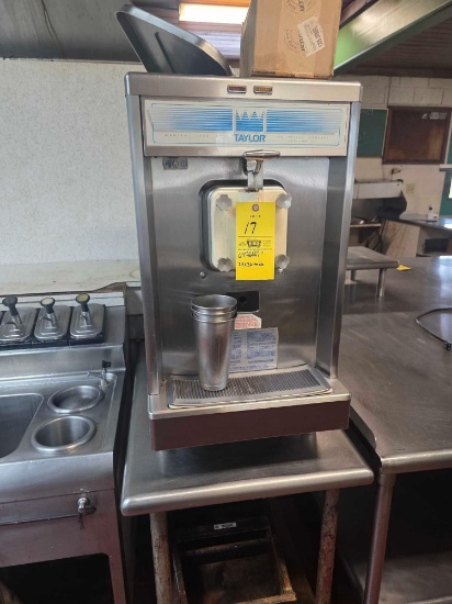 Taylor Ice Cream Machine on Stand is 24" x 36"
