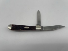 Case XX 6445R 7-Dot 4-Blade Redbone Scout Knife | Proxibid