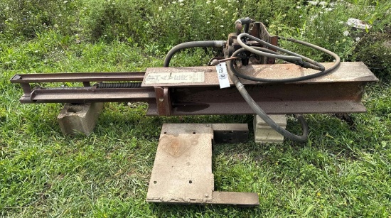 Shaver hydraulic post driver