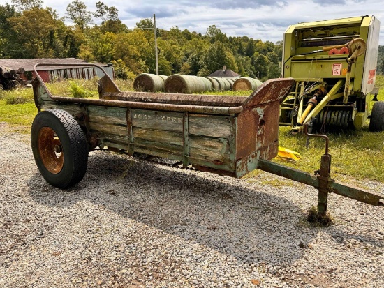 John Deere manure spreader frame