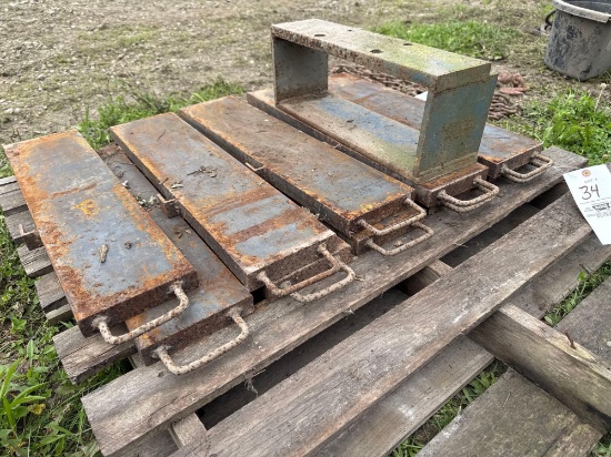 10- weights and bracket