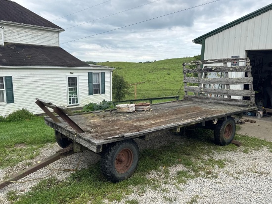 18' flatbed wagon