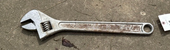 Pittsburg 24in crescent wrench