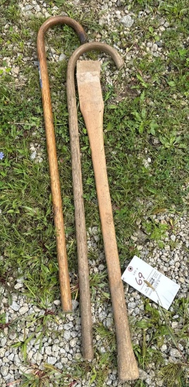 2 canes and new axe handle