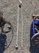Galvanized anchor rods
