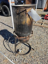 Fryerpot w/ burner