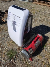 Portable A/C (works, not cooling properly, compressor engages), Animal grooming blower