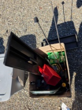 Clamps, lawn and garden items