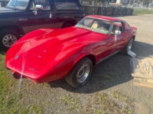 1976 Chevrolet Stingray, not running will need towed