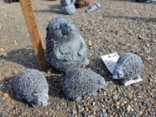 Hedgehog statues