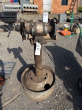 Double grinder with base