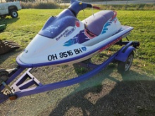 1994 Seadoo jet ski with trailer