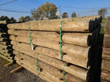 New treated fence posts, 6x8, bid x 28