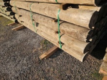 New treated fence posts, 6x8, bid x 28