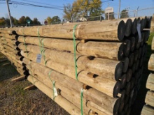 New treated fence posts, 6x8, bid x 28