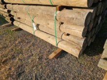 New treated fence posts, 6x8, bid x 28