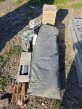 Canping items, tent, lantern