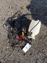 Porta pump, chain, sprayer