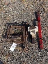 Hitch Reciever and chain binder