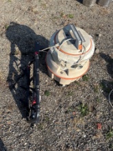 Vacuum and bike rack