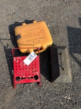 Empty tool boxes