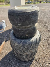 Golf cart and mower wheels