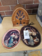 Radio, pepsi trays