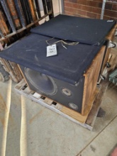 2 large speakers