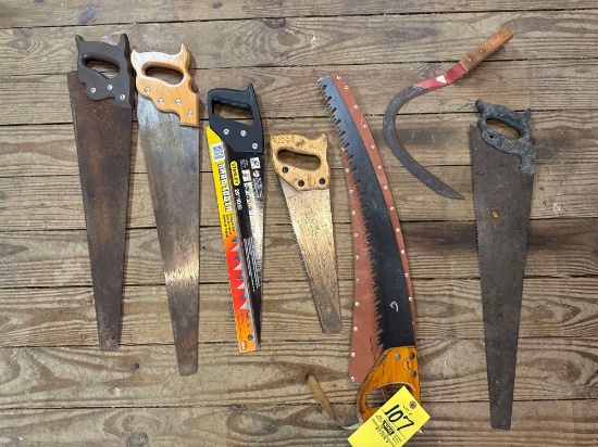 Grouping of Hand Saws