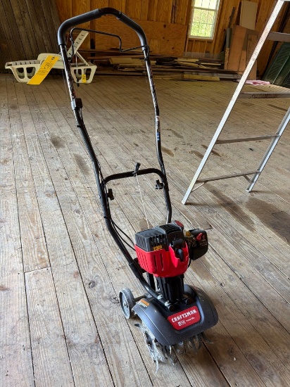 Craftsman garden tiller