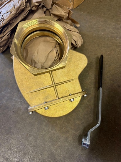 6 Gate Valve (Brass)