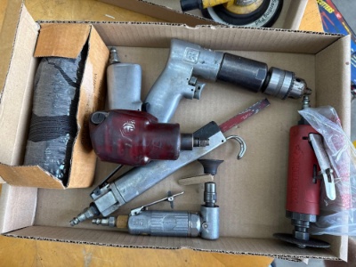 Pneumatic tools - drill, cutoff tool, impact, reciprocating saw