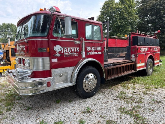 1977 Hahn Fire Truck Used For Equipment Hauler