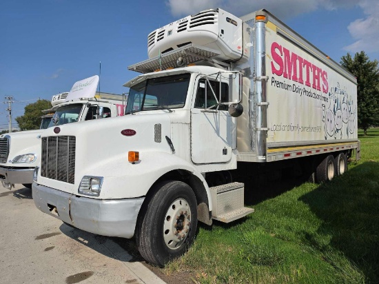 1999 Peterbilt 330 Shows 637,998 Miles With Eaton Fuller Synchro 6 Manual Trans., Kidron 24FT Box