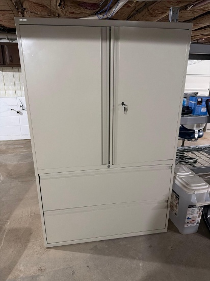 Lateral File and cabinet