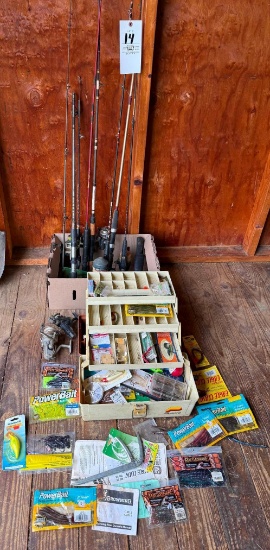 Fishing rods reels and tackle