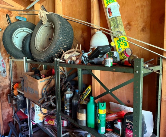 Contents of the shelf