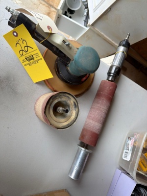 8 inch orbit sander, Rolling pin tube sander