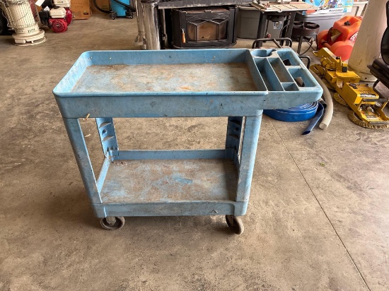 Rubbermaid Plastic Utility Cart