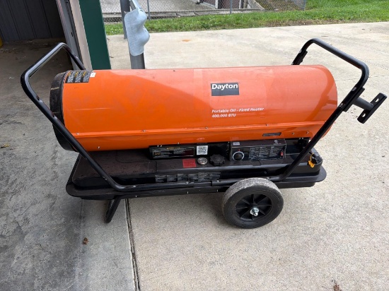Dayton Portable Oil Fired Heater