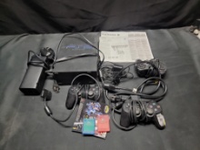 Sony PlayStation 2 w Controllers Memory Cards etc