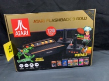 Atari Flashback 9 Gold Game Console in Box