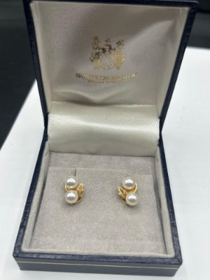 Earrings - Marked 750